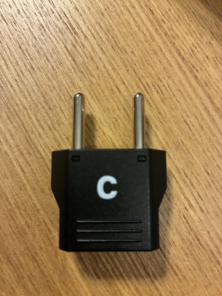 イタリアで使用できるCタイプのプラグ