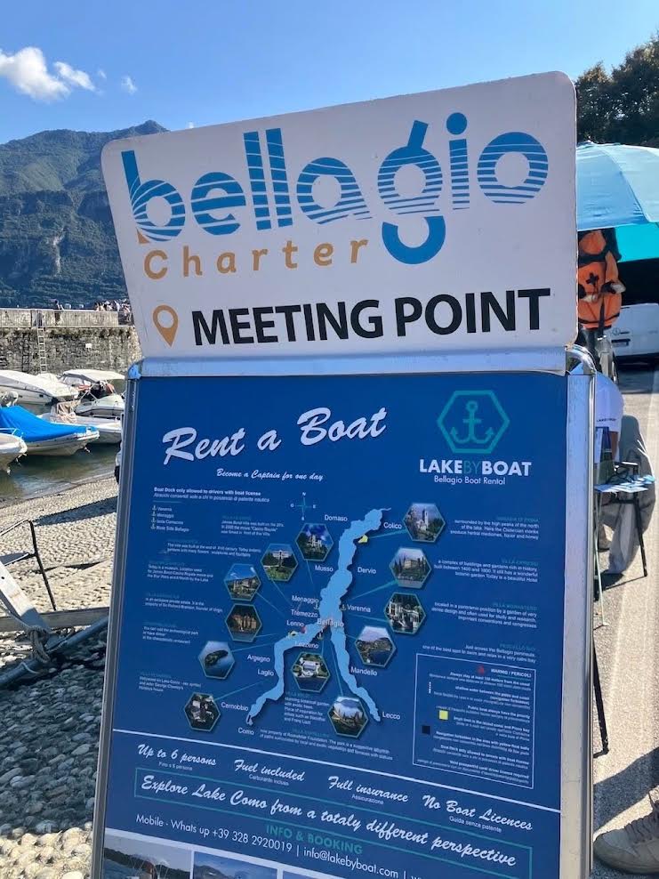 コモ湖のリゾート地、ベラージオ