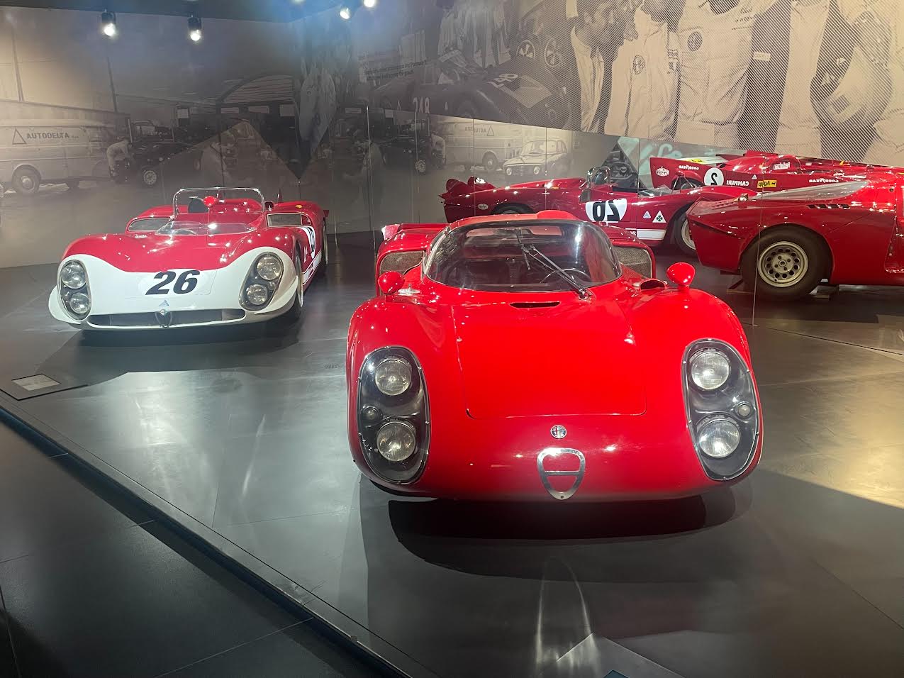アルファロメオ博物館の展示車