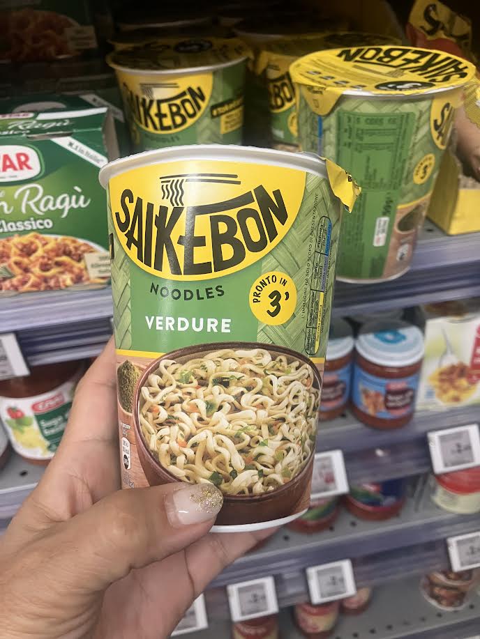 イタリアのカップヌードル