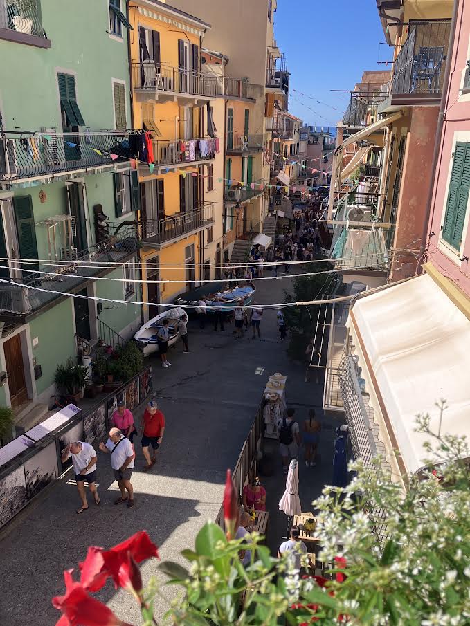 マナローラのメインストリート