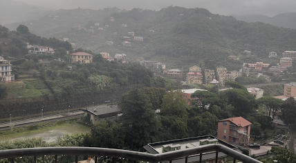 雨に濡れるモネーリアのまち